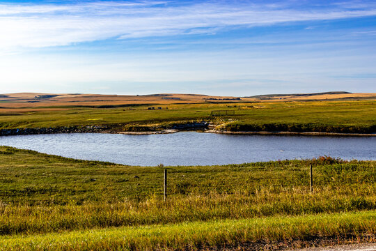 A Drive Through Wheatland County Alberta Canada