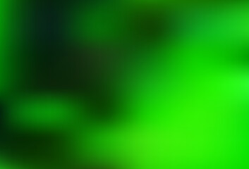 Light Green vector blurred template.