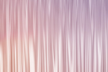 Delicate pink silk curtains, pink silk curtain.
