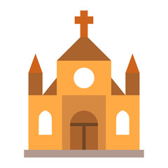 Church Flat Icon