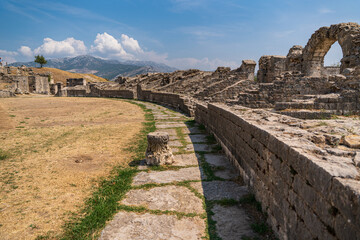 Ancient Roman site Salona in Dalmatia