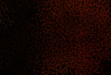 Dark Orange vector background with stright stripes.