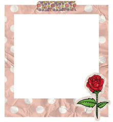 Creative Romantic Polaroid Photo Frame