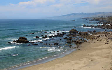 Fototapeta premium North Salmon Creek beach - California