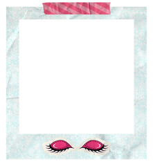 Creative Fashion Beauty Polaroid Photo Frame