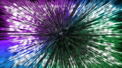 Fototapeta premium Abstract motion blur burst background image.