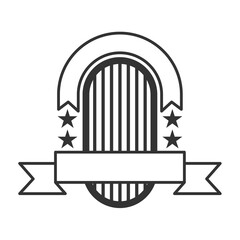 emblem blank template logo Icon Illustration Brand Identity