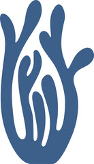 Matisse abstract coral