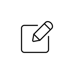Edit icon vector illustration. edit document sign and symbol. edit text icon. pencil. sign up