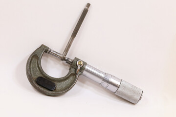 Telescoping gauge with micrometer, professional machinist