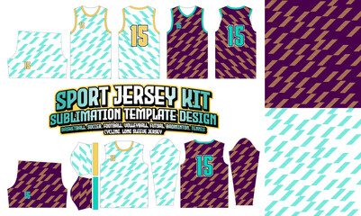 Stripes Jersey Apparel Sport Wear Sublimation pattern Design 243 for Soccer Football E-sport Basketball volleyball Badminton Futsal t-shirt