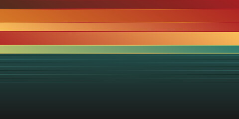 Bright abstract multicoloured background with orange and green wave