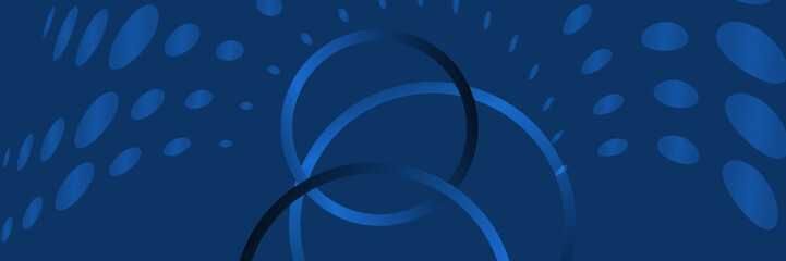 Minimal geometric background. Dark blue elements with fluid gradient.