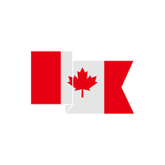 canada independence day icon set vector sign symbol