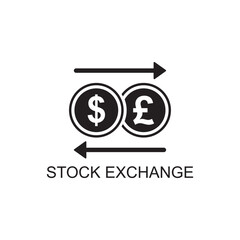 stock exchange icon , investment icon