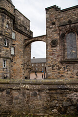 Architecture in Edinburgh castle's grounds