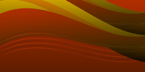 Modern red and yellow background