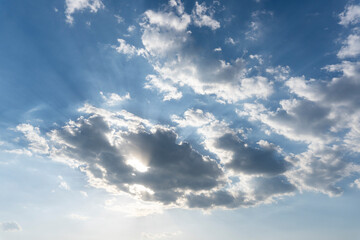 The sky was overcast, a dramatic sky.