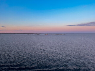 Obraz premium Sunset over the sea