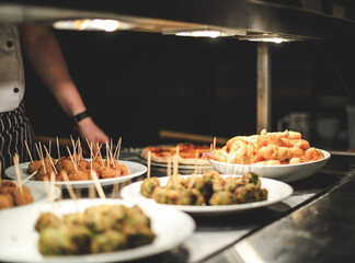 Catering dinner