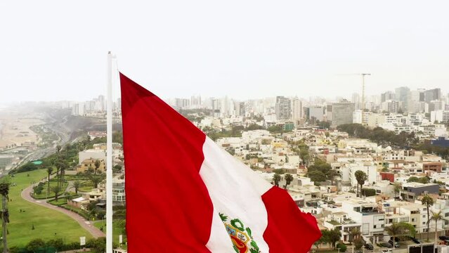 BANDERA PERU 4K