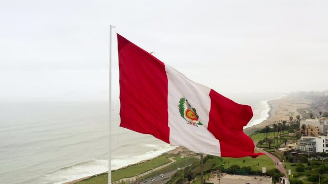 BANDERA PERU 4K