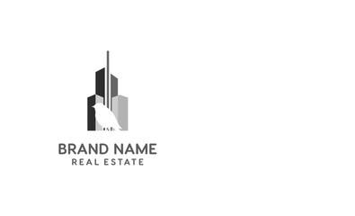 modern bird realty logo design vector inspiration