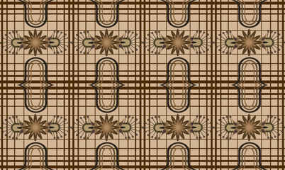 detail of the wallpaper pattern on egypt square concept 