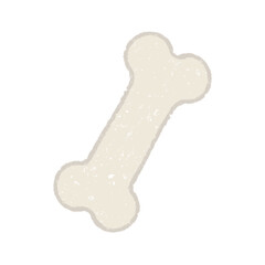 手描きの骨のイラスト