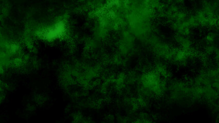 Dark abstract green stone concrete paper texture background. Watercolor deep green vintage background painting. Watercolor abstract dark spruce backdrop. Old elegant overlay. Grunge texture.