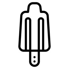 popsicle dessert summer stick icon