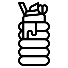 ice cream dessert bread sweets icon