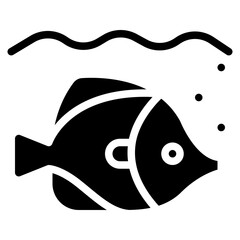 Obraz premium fish nature animal sea icon