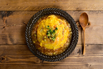 カニあんかけ炒飯