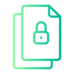 privacy gradient icon