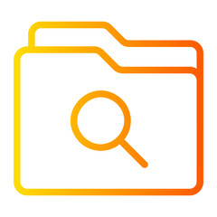 search gradient icon