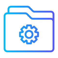 setting gradient icon