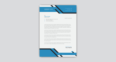 Professional Modern corporate business letterhead template design