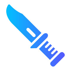 knife gradient icon