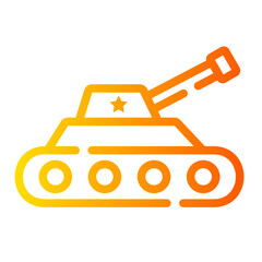 tank gradient icon