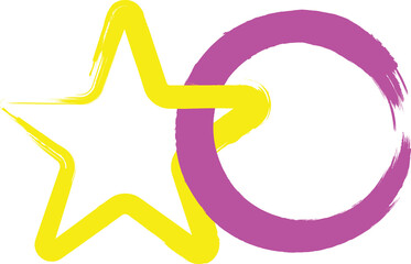 Business Corporate Abstract Logo Design . Two  basic shapes in Chain . Infinite Shape Cycle Creative Symbol 