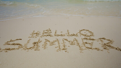 Beach Summer Travel Background