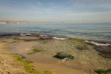 Mediterranean beaches in Alicante. Spain