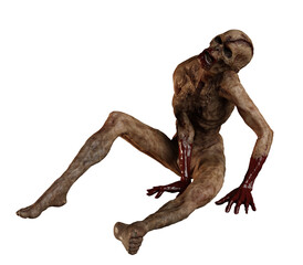 Illustration 3d zombie