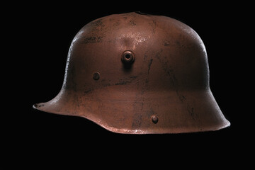 German helmet of the first world war