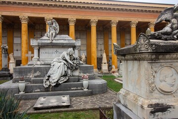 the certosa di bologna monumental cemetery