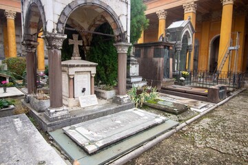 the certosa di bologna monumental cemetery