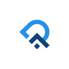 Illustration Vector Graphic of Home Location Logo