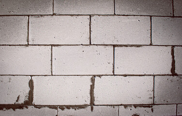 white brick wall