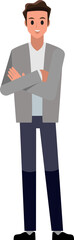 lifestyle business man character 